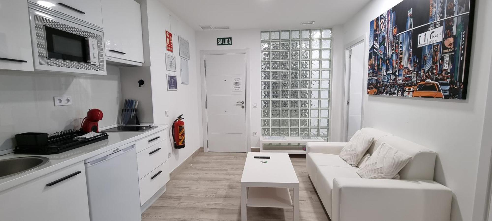 Apartamentos Tanez Santurce A Madrid Bagian luar foto